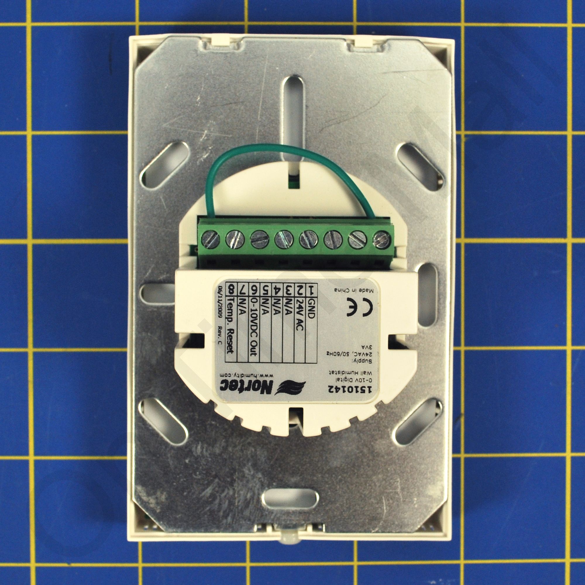 Nortec 151-0142 Humidistat Control 0-10V Dig. Wall Nortec 151-0142 Humidistat Control 0-10V Dig. Wall