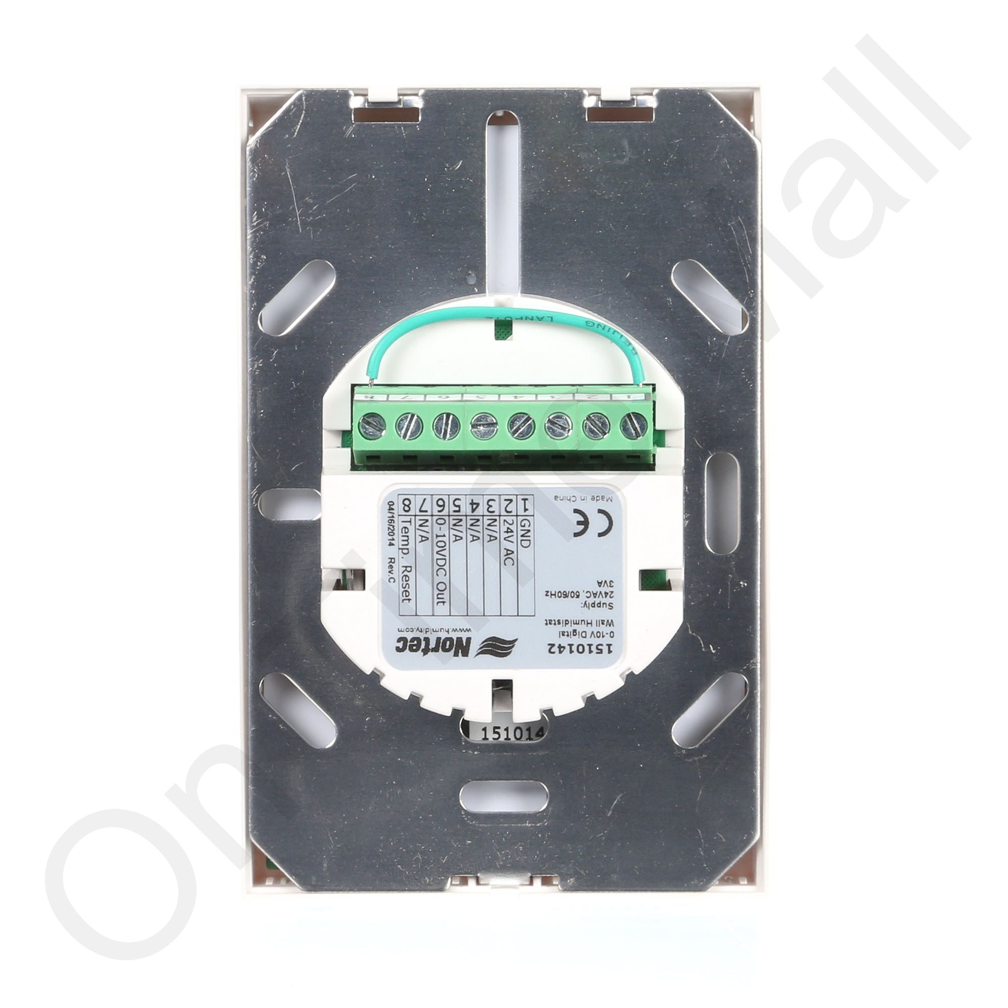 Nortec 151-0142 Humidistat Control 0-10V Dig. Wall Nortec 151-0142 Humidistat Control 0-10V Dig. Wall