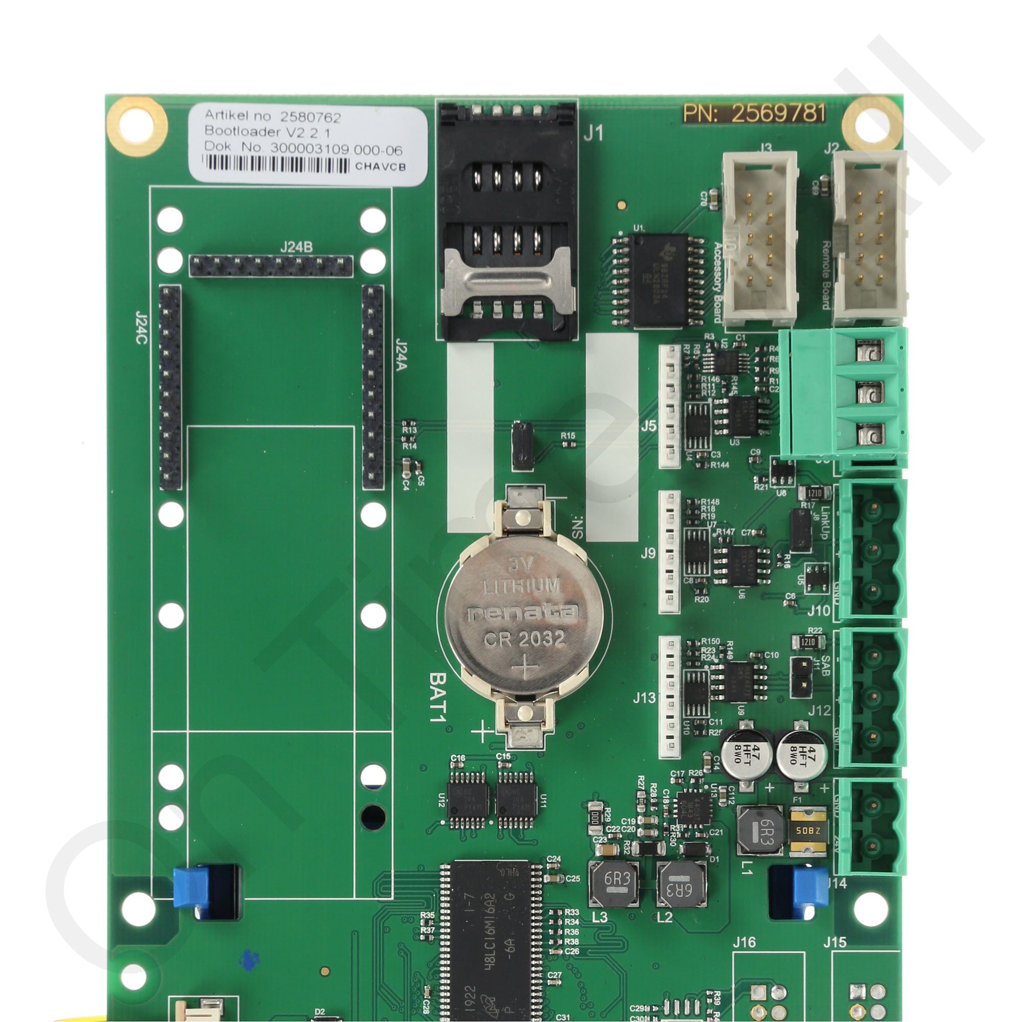 Nortec 258-4073 Sp Integrated Control Board W/Out Sim El