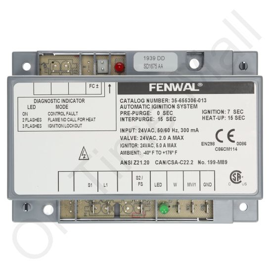 Nortec 150-5987 Ignition Module 2465H Ce/Csa Gs Series