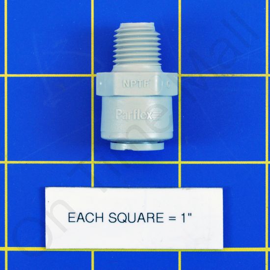 Nortec 160-5217 Fttg 3/8In T 1/4In Npt Plastic