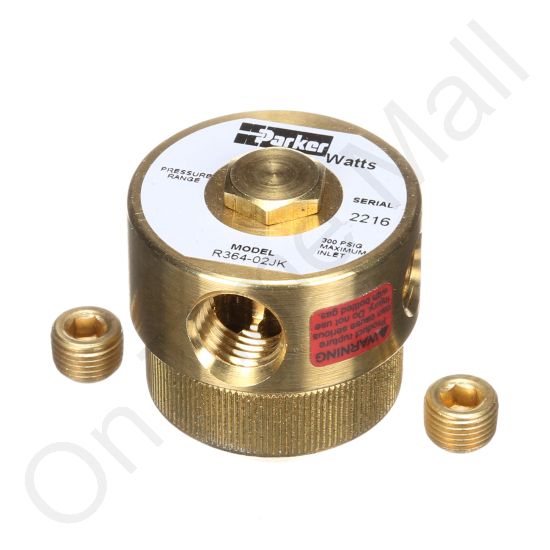 Nortec 160-3004 Brass Pilot Water Regulator 1/4 Port