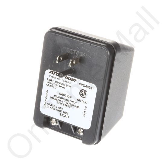 Nortec 160-3032 Transformer Plug In 120 Vac To 24 Vac