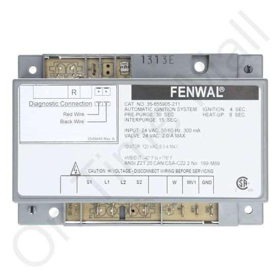 Nortec 170-2502 Ignition Module Aux. Ghmc/Ghp