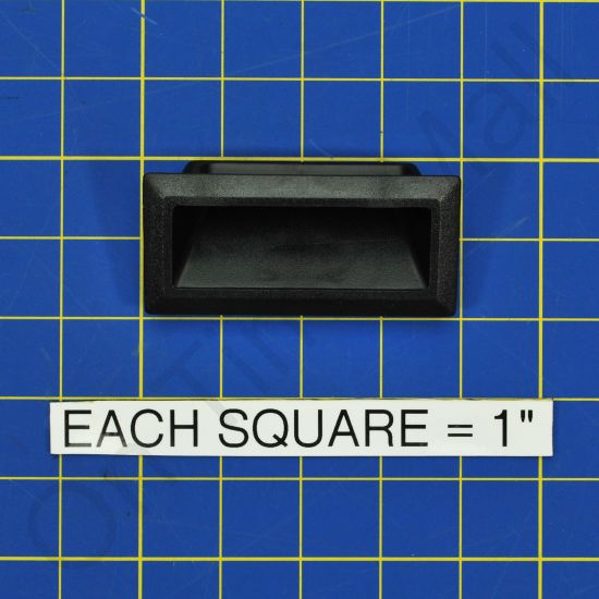 Nortec 252-3444 Recessed Handle Plastic 3.5inWide