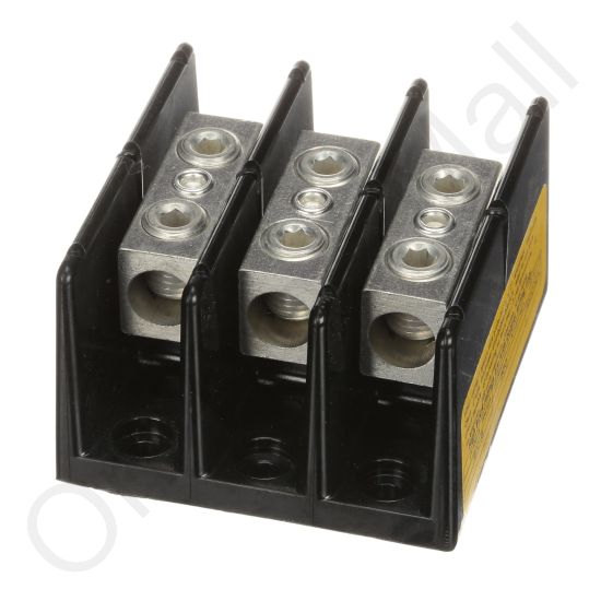 Nortec 257-4155 Terminal Block 3 Pole 150 Amp