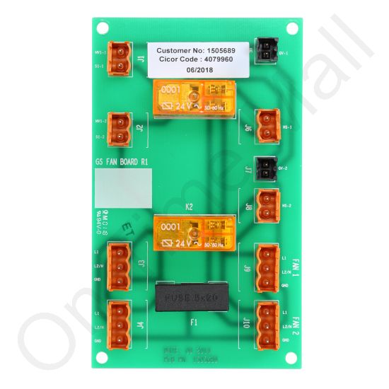 Nortec 258-1335 GS Fan Board Kit