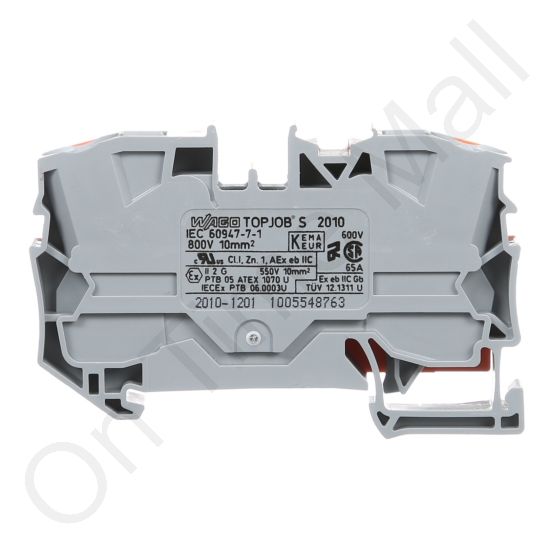 Nortec 258-4854  Din Rail 2 Pole Terminal Rs