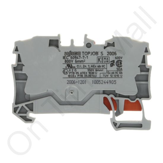 Nortec 258-4856 Din Rail 2 Pole Terminal Rs