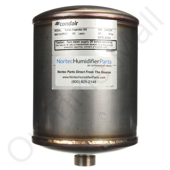 Nortec 259-3395 Steam Separator Model 300