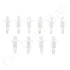 Nortec 254-6652 Pack Of 10 Pcb Standoff 1325253