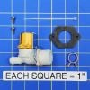 Nortec 257-3522 Sp Fill Valve Assembly 025-030 Lbs