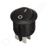 Nortec 257-4444 Switch Round Rocker Dpst 250V 10A