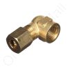 Nortec 258-5304 FTG Elbow .25 tube .125 Female Brass