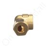 Nortec 258-5304 FTG Elbow .25 tube .125 Female Brass