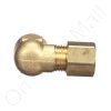 Nortec 258-5304 FTG Elbow .25 tube .125 Female Brass
