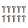 Nortec 254-6655 Pack Of 10 Screw M4/10 1455004