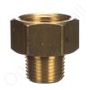 FITTING 3/4 BSPP X 1/2" NPT BRASS